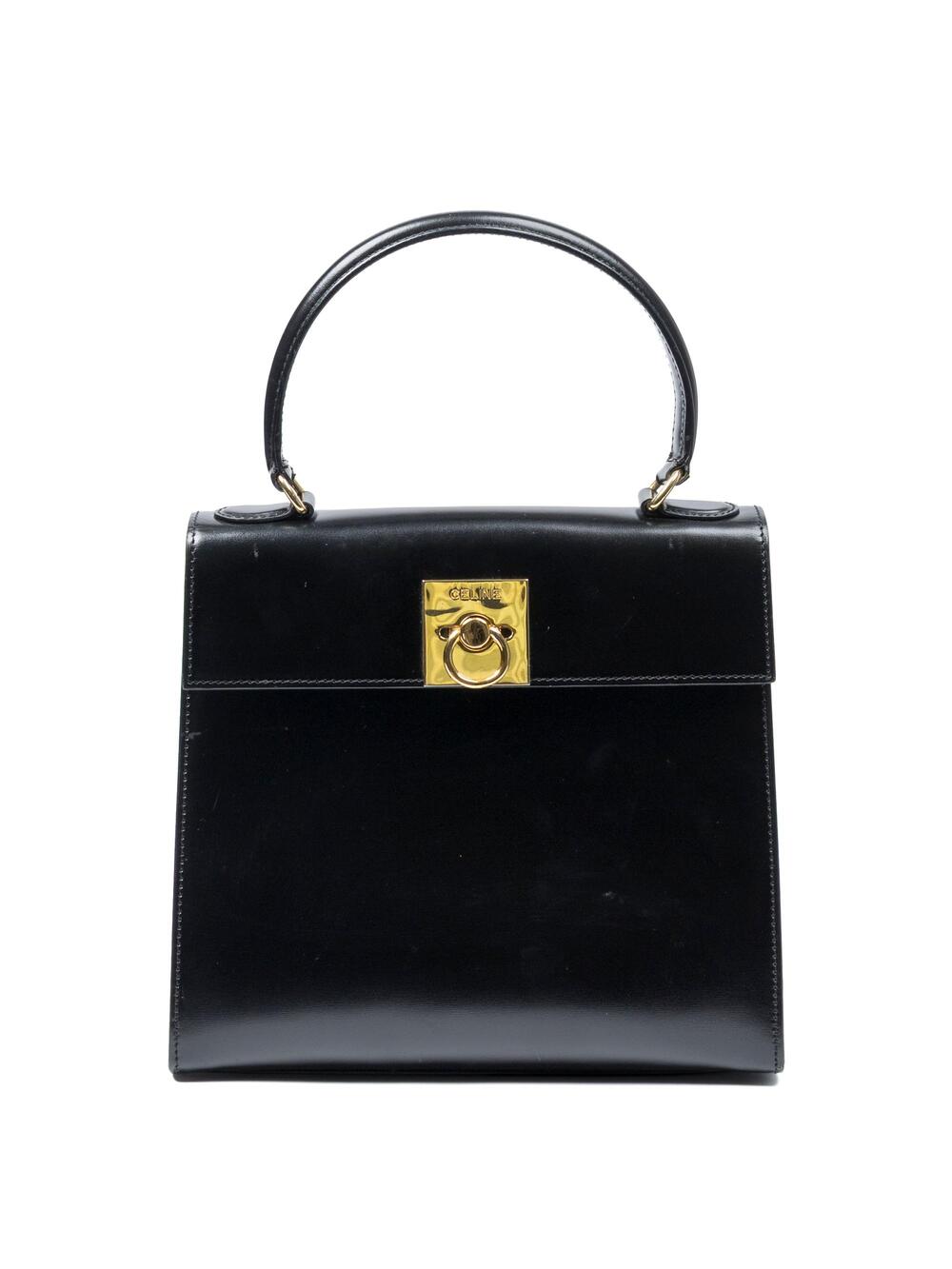 Celine Vintage Logo Top Handle Bag #376740C92B